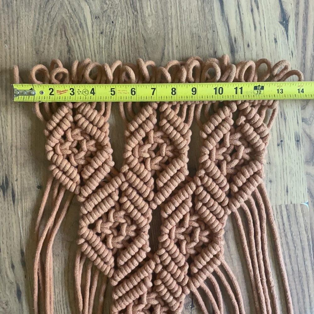 Macrame Wall Hanging (Missing Dowel) - Picture 3 of 3